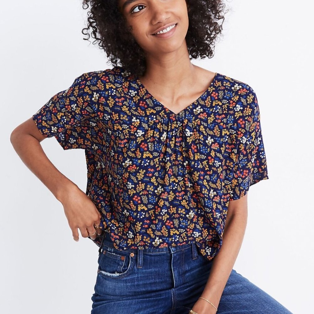 MADEWELL - RHYME TOP IN GARDEN PARTY